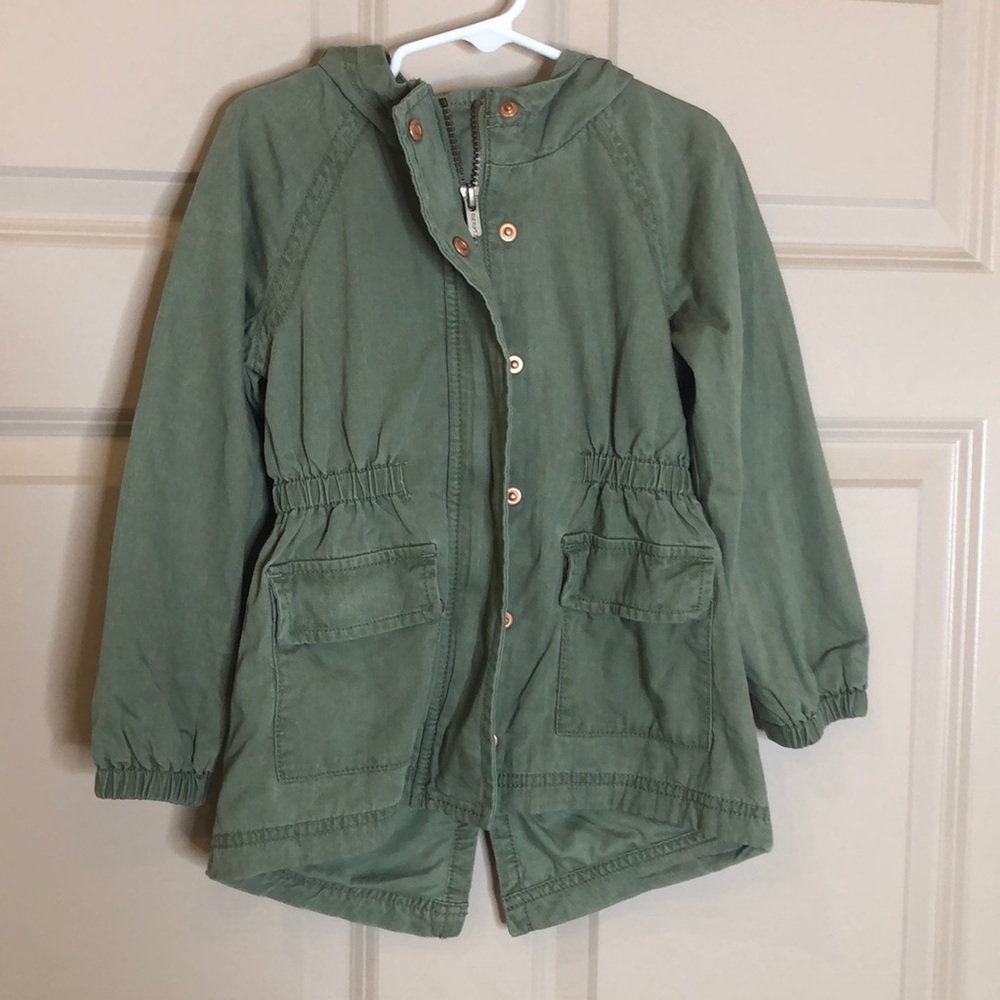 Old navy green 5T jacket military inspired